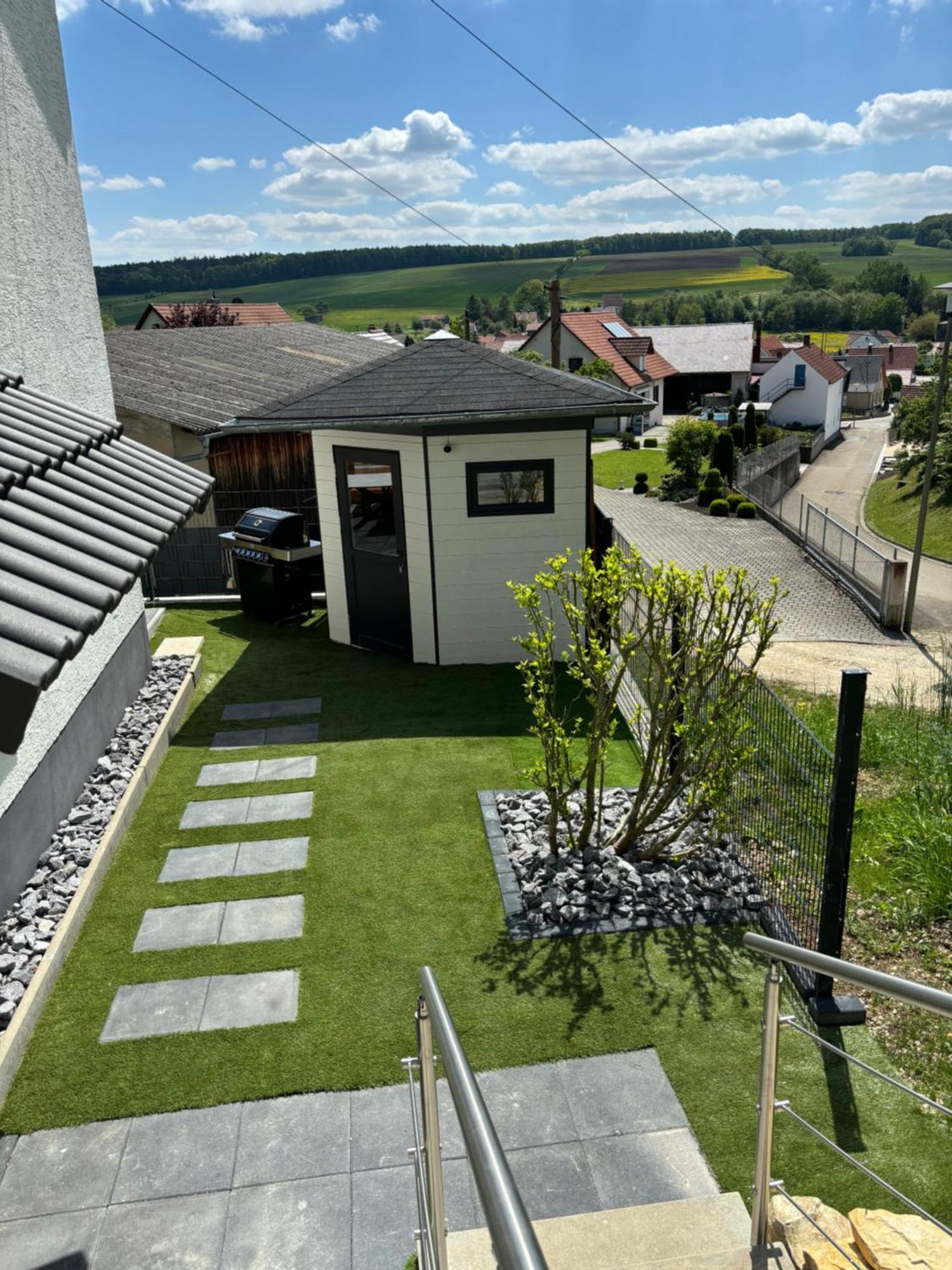 Ferienwohnung Im Usseltal - Monheimer Alb - Altmuehltal - Familie Geyer - Daiting Monheim  Kültér fotó